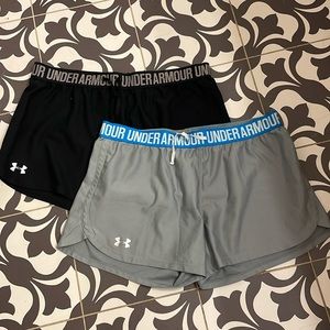 Two pair of Under Armour Shorts
